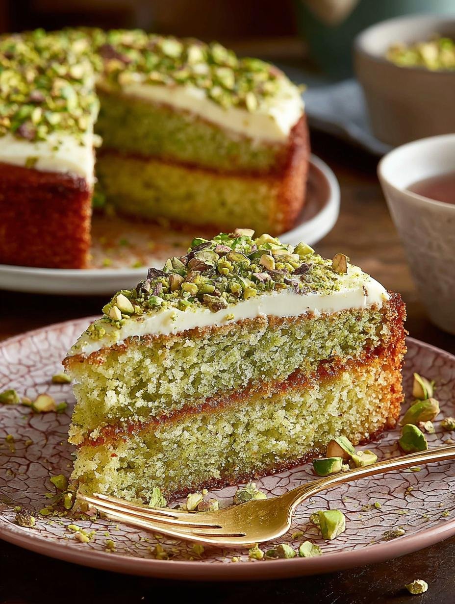 Irresistible Pistachio Cake For Dessert Lovers - Irresistible Pistachio Cake For - additional detail