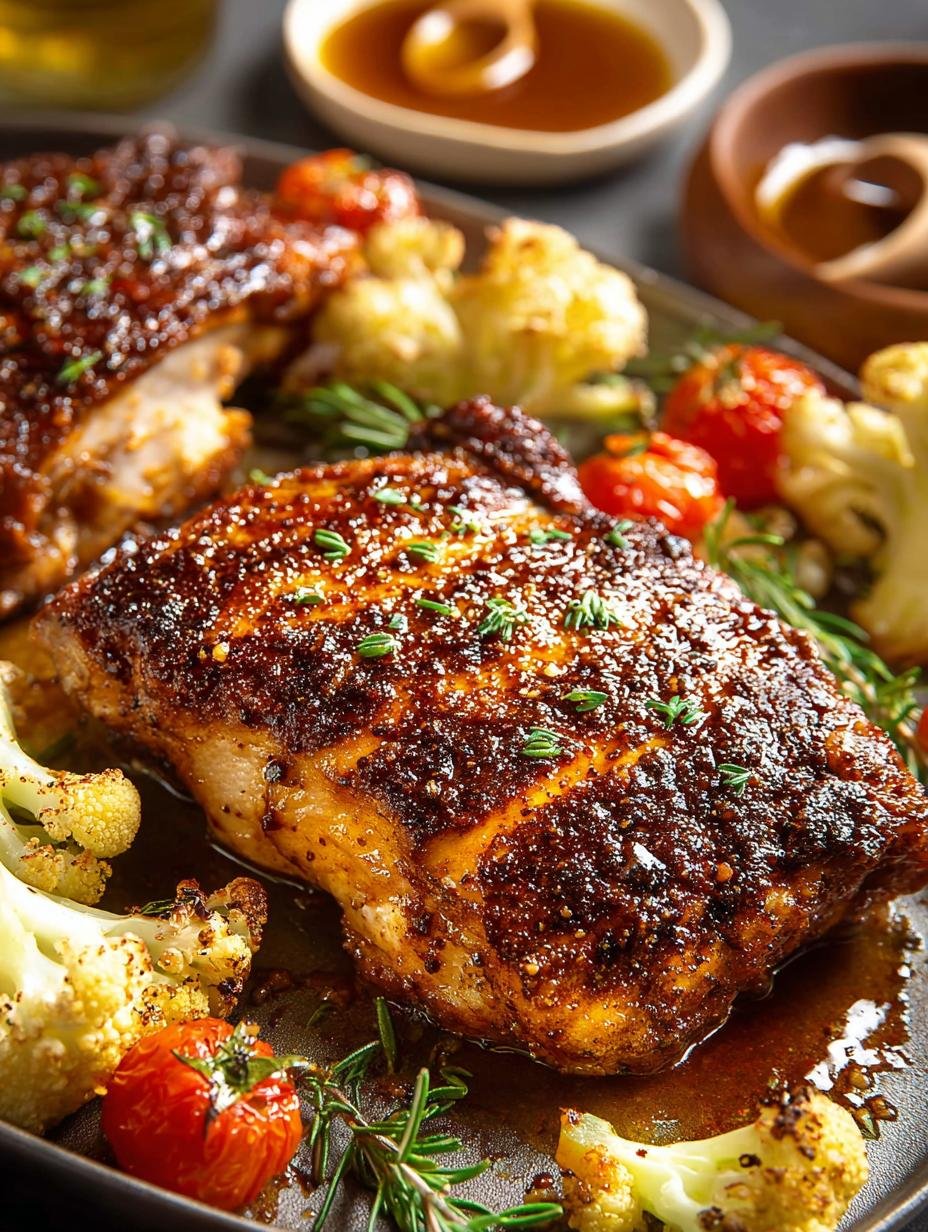 Irresistible Sheet Pan Honey Garlic Chicken Delight