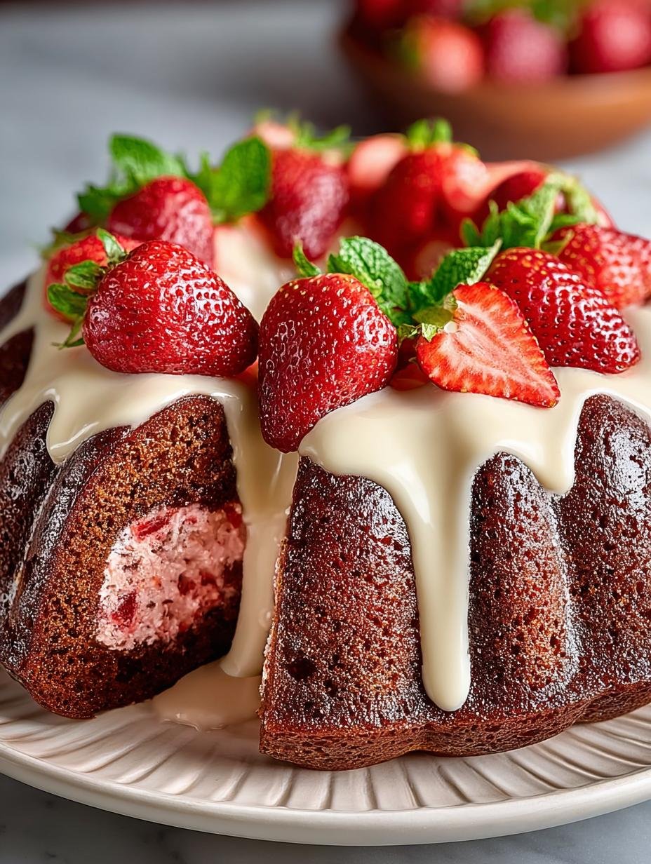 Irresistible Strawberry Bundt Cake: 10 Amazing Tips - Irresistible Strawberry Bundt Cake - additional detail