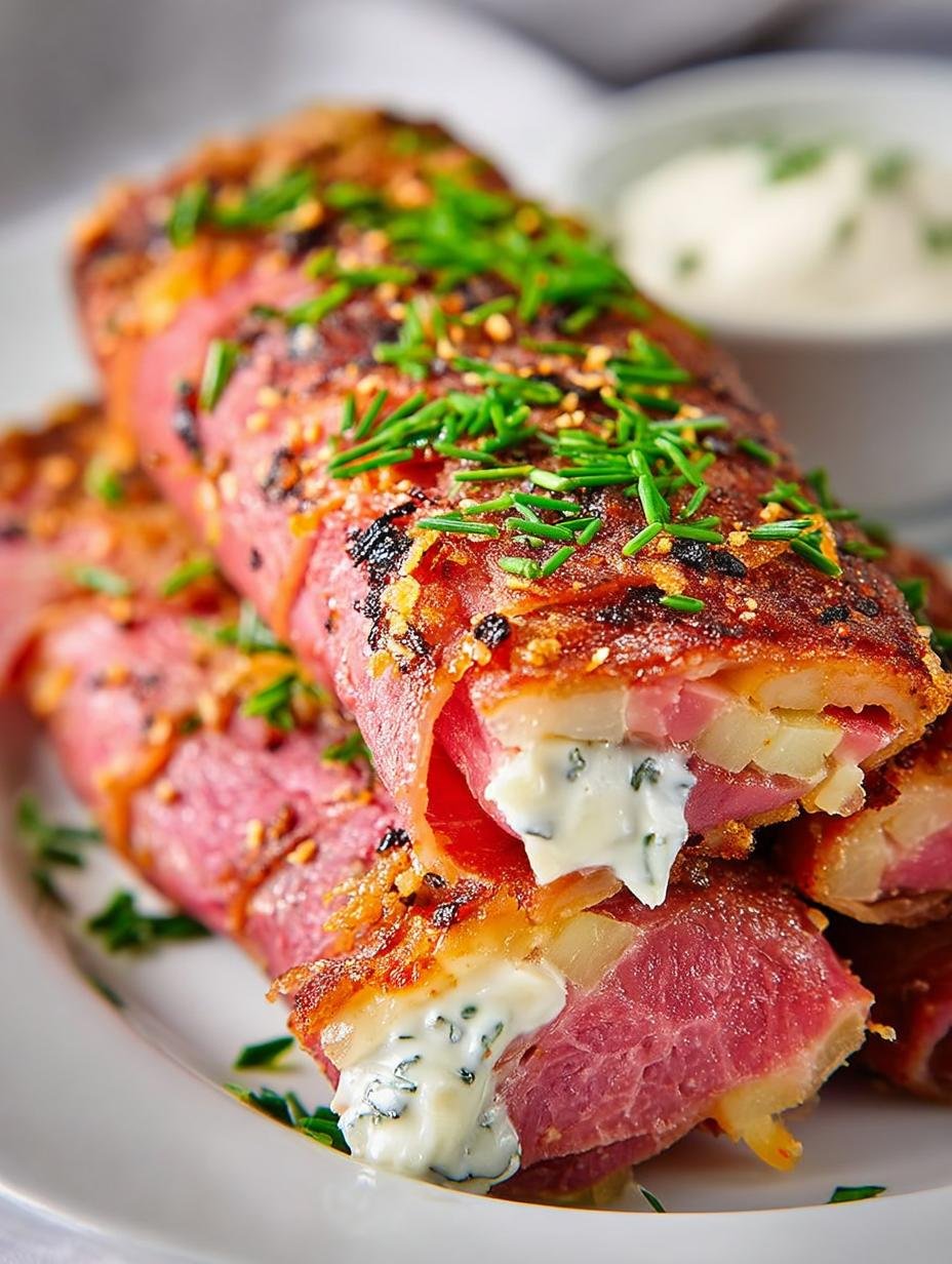 Low Carb Pastrami Cream: 6 Delicious Roll-Ups