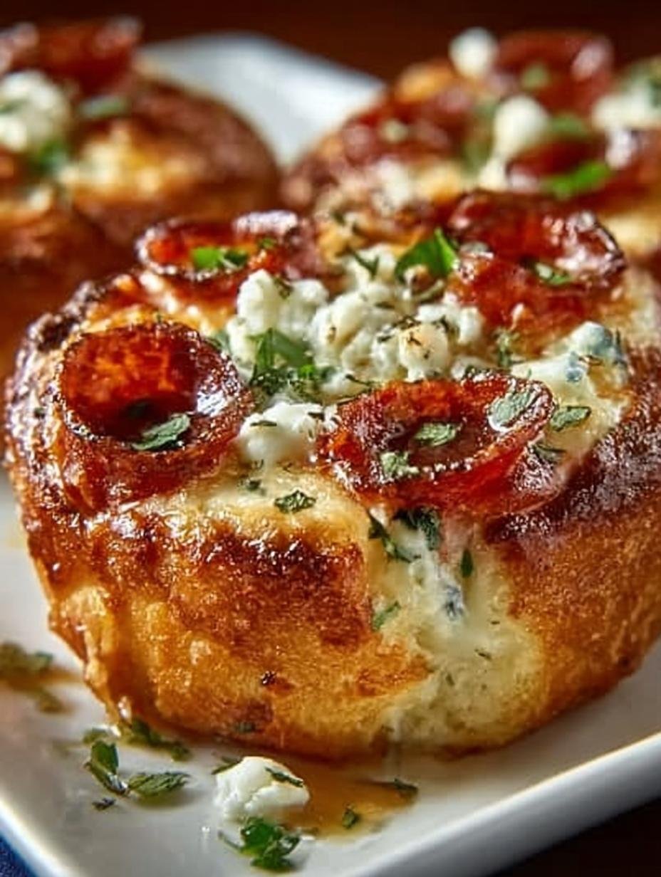 Mini Deep Dish Crescent Roll Pizzas: 12 Irresistible Bites - Mini Deep Dish Crescent - main visual representation