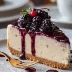 Mulberry Earl Grey Cheesecake