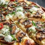 Mushroom Pizza with Fresh