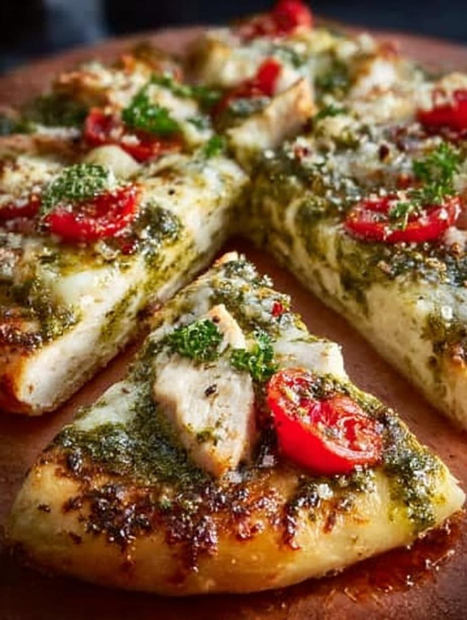 Savor the 7 Best Pesto Chicken Pizza Recipes - Pesto Chicken Pizza - main visual representation