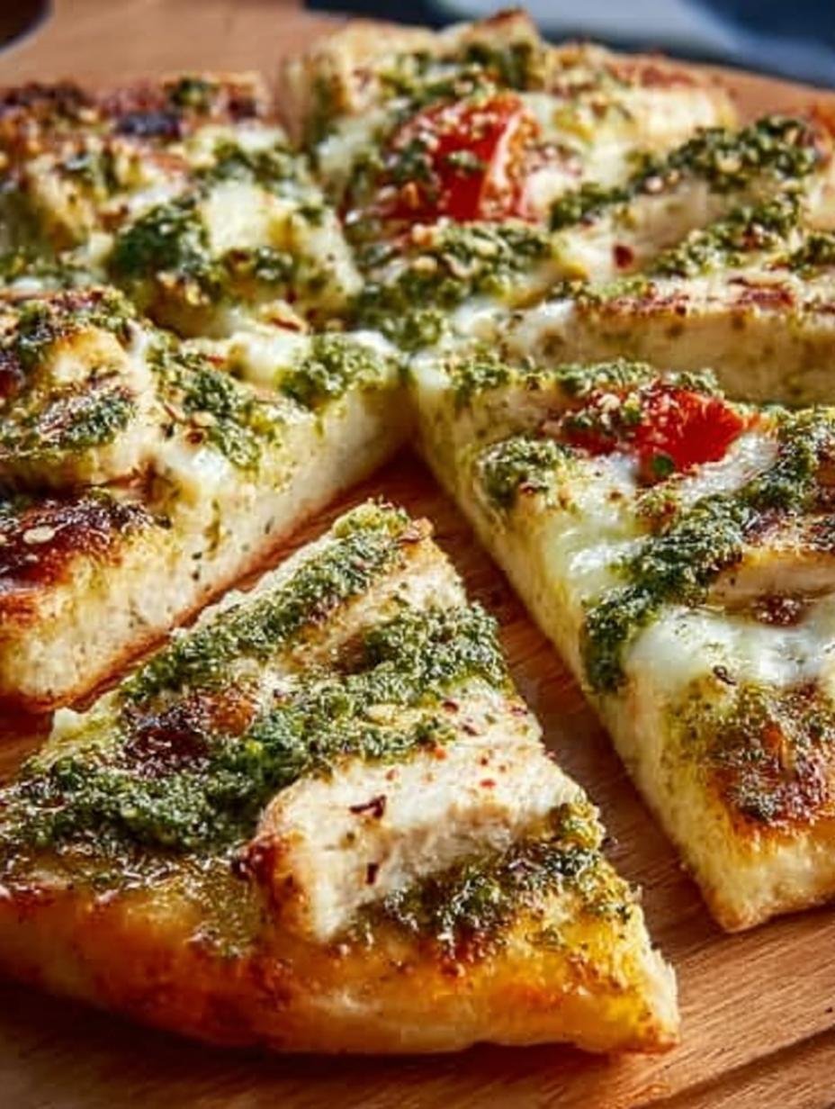 Savor the 7 Best Pesto Chicken Pizza Recipes - Pesto Chicken Pizza - additional detail