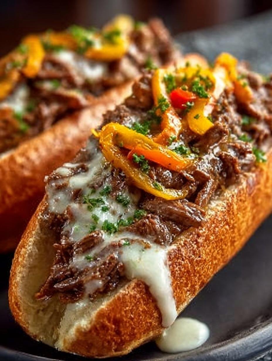 Philly Cheese Steak Sloppy: 4 Comforting Servings - Philly Cheese Steak Sloppy - main visual representation