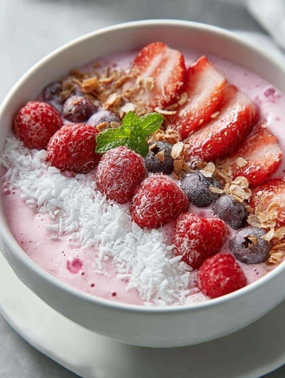 Pink Smoothie Bowl Incredible: 7 Delicious Recipes to Try - Pink Smoothie Bowl Incredible - main visual representation