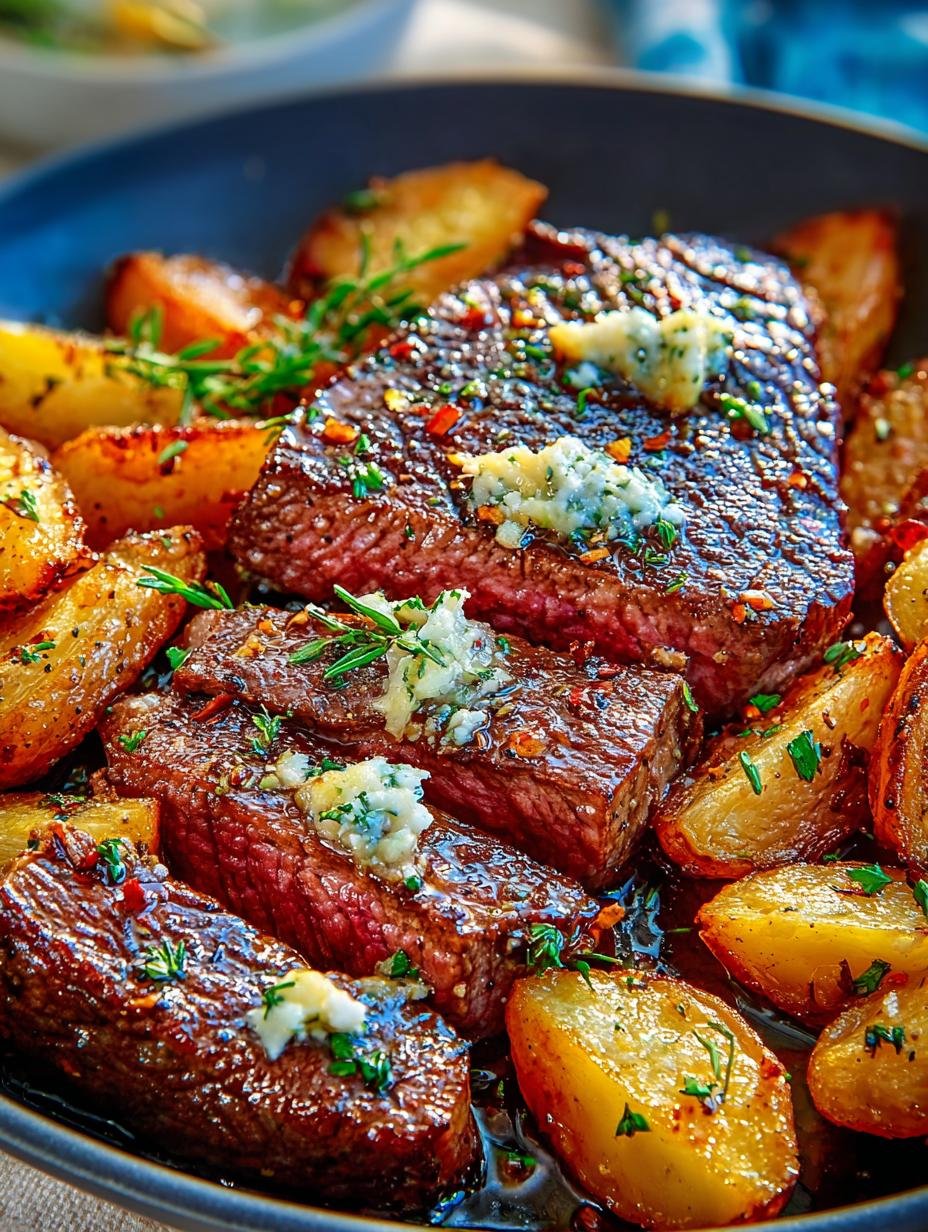 Savory Garlic Butter Steak Skillet: 35-Minute Delight - Savory Garlic Butter Steak - additional detail