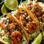 Spicy Shrimp Tacos with