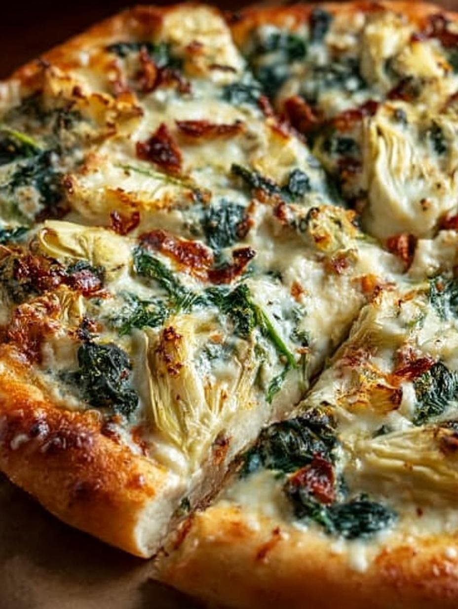 Spinach Artichoke Pizza Incredible Recipe for Everyone - Spinach Artichoke Pizza Incredible - main visual representation