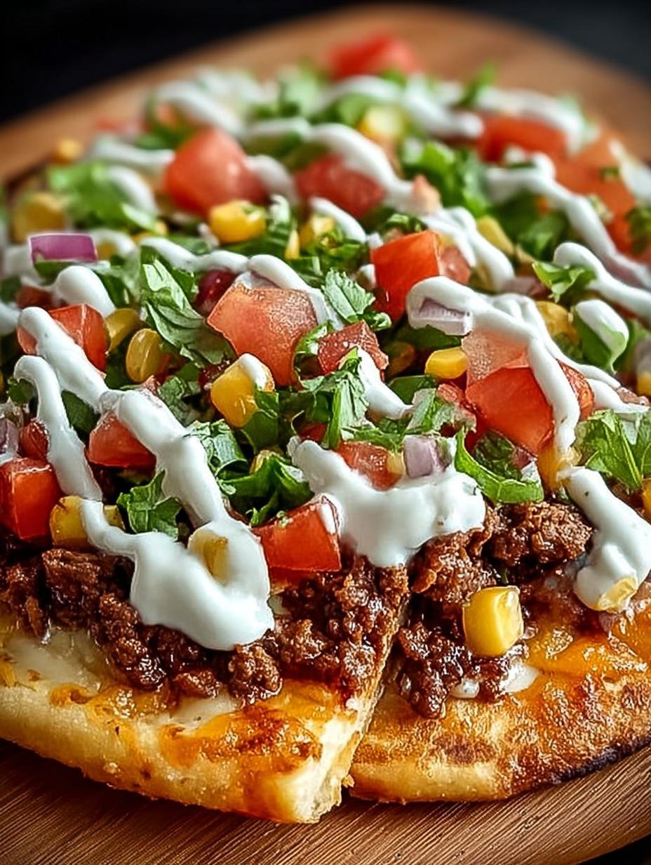 Delicious Taco Pizza Appetizer for Every Occasion - Taco Pizza Appetizer - main visual representation
