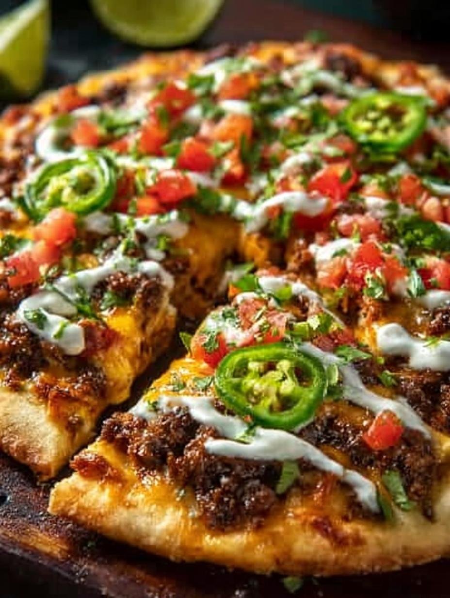 Taco Pizza For Taco Lovers: 7 Irresistible Recipes - Taco Pizza For Taco - main visual representation