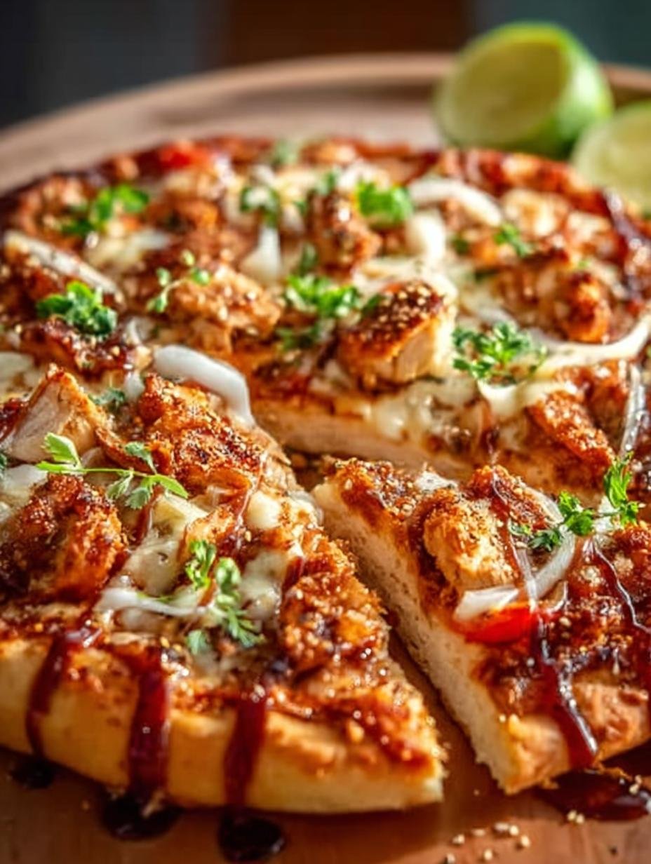 Thai Chicken Pizza Youll Love in 57 Minutes - Thai Chicken Pizza Youll - main visual representation