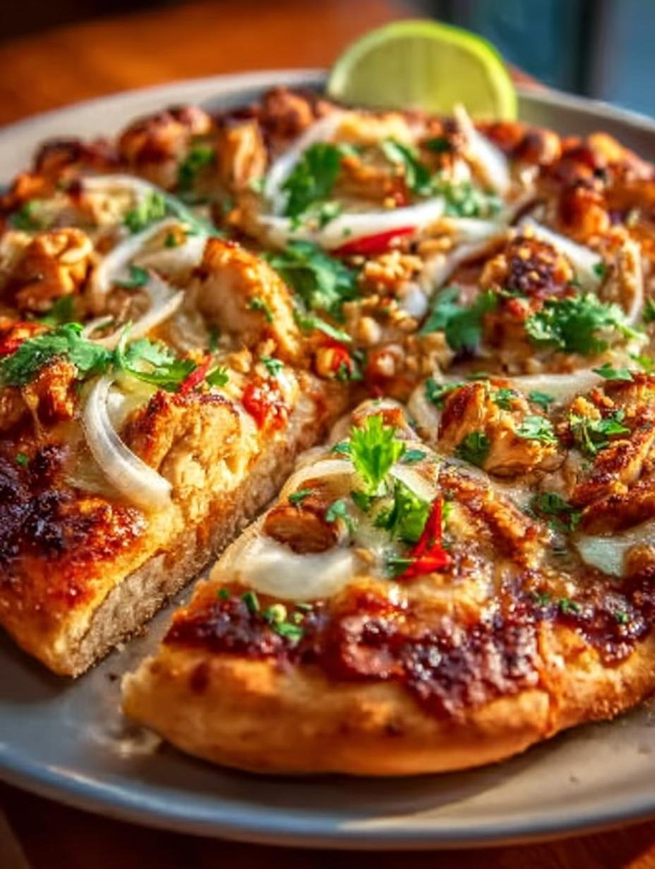Thai Chicken Pizza Youll Love in 57 Minutes - Thai Chicken Pizza Youll - additional detail