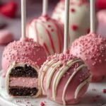 Valentines Day Oreo Pops
