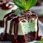 Andes Mint Mini Cheesecakes