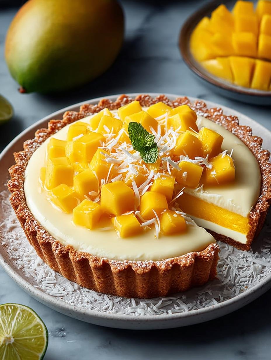 Bake Coconut Mango Tart: 5 Irresistible Tips - Bake Coconut Mango Tart - main visual representation
