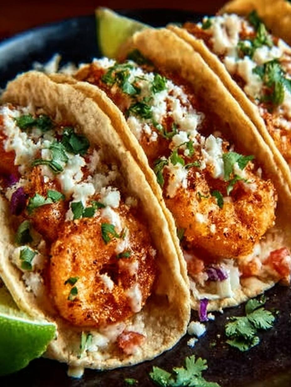Bang Bang Shrimp Tacos