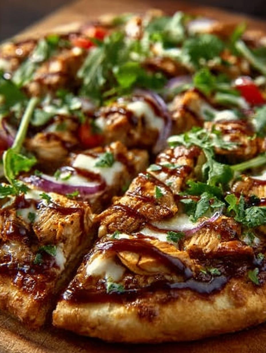 Delicious BBQ Chicken Veggie Pizza Recipe to Savor - Bbq Chicken Veggie Pizza - main visual representation