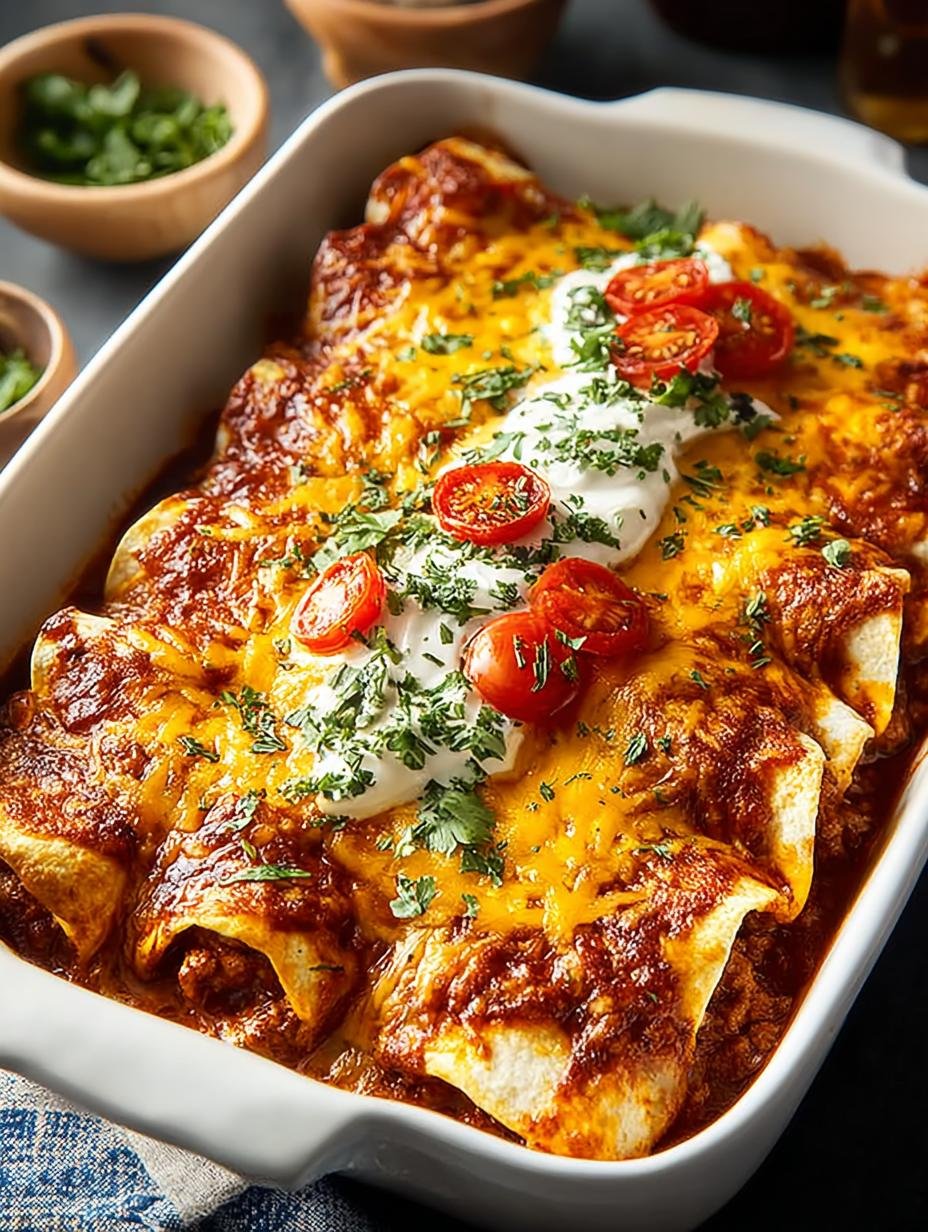 Beef Enchiladas Cheesy Comfort: 5 Easy Steps - Beef Enchiladas Cheesy Comfort - additional detail