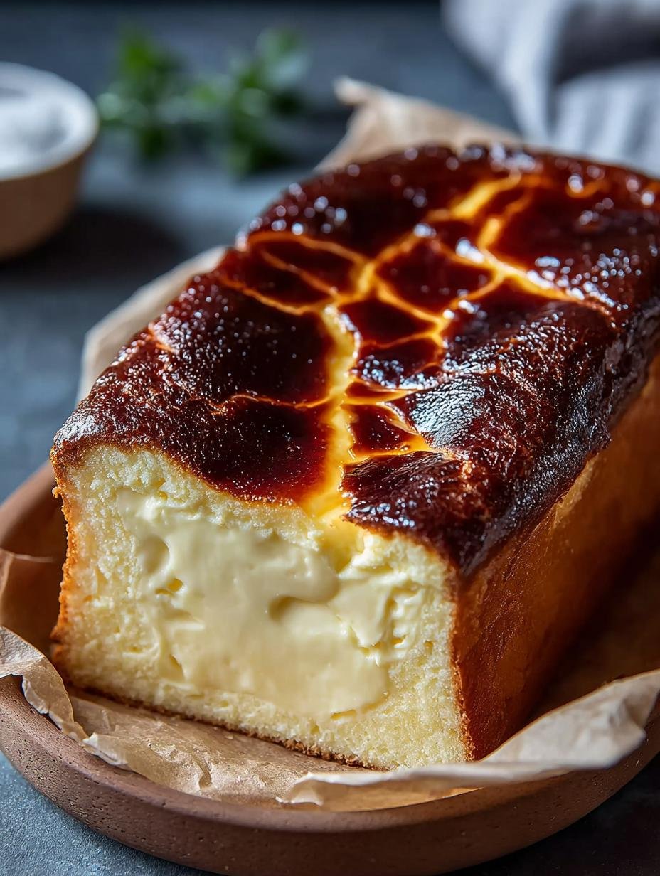 Burnt Basque Cheesecake Loaf