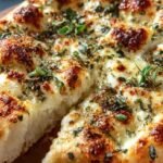 Buttery Garlic Pizza with