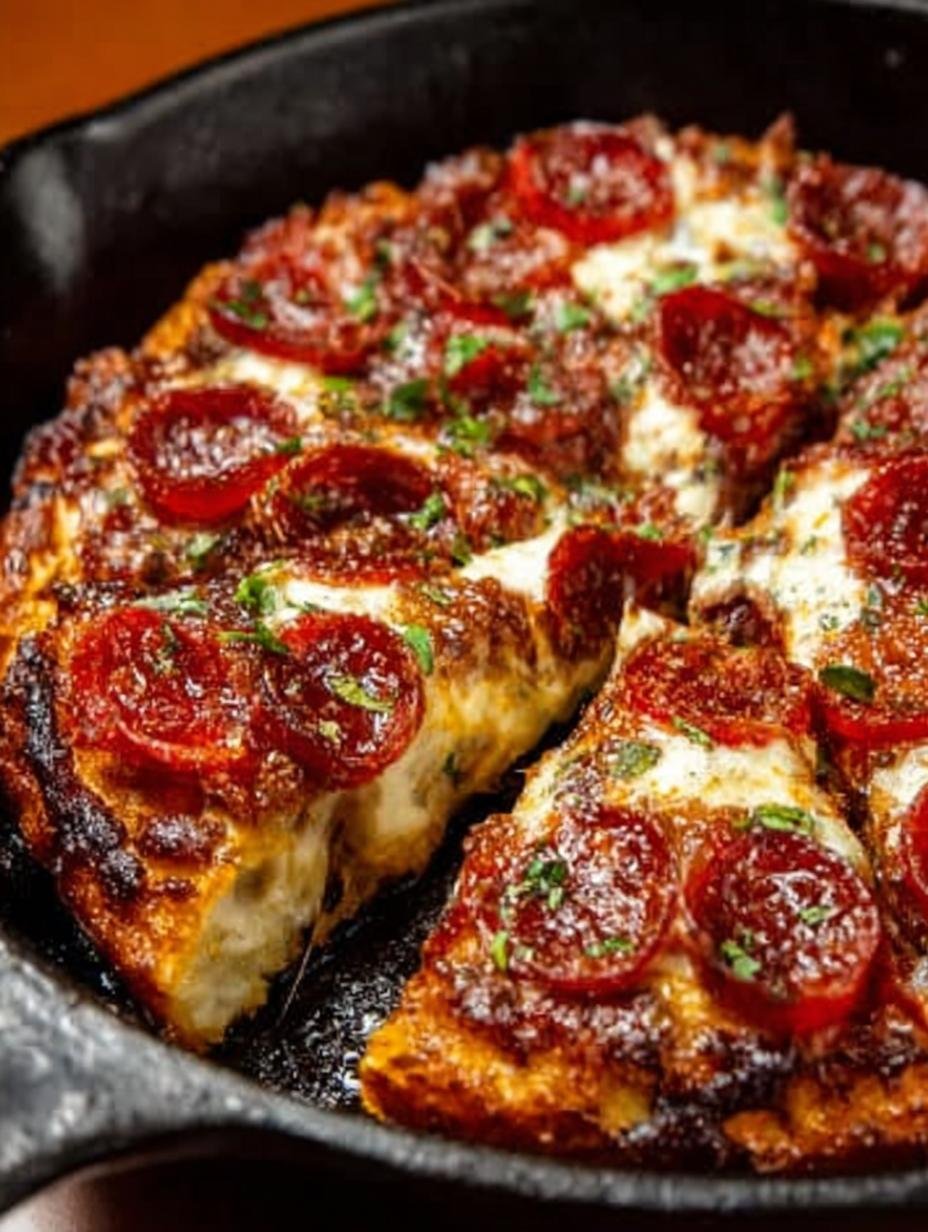 Cast Iron Skillet Pizza: 5-Star Flavor Awaits You