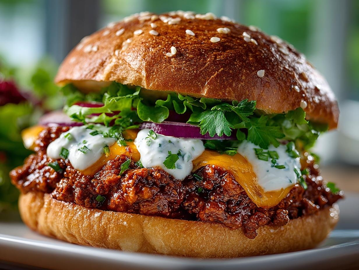 Cheesy Sloppy Joe Garlic Bread: 7 Irresistible Steps - Cheesy Sloppy Joe Garlic - main visual representation