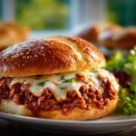 Cheesy Sloppy Joe Garlic