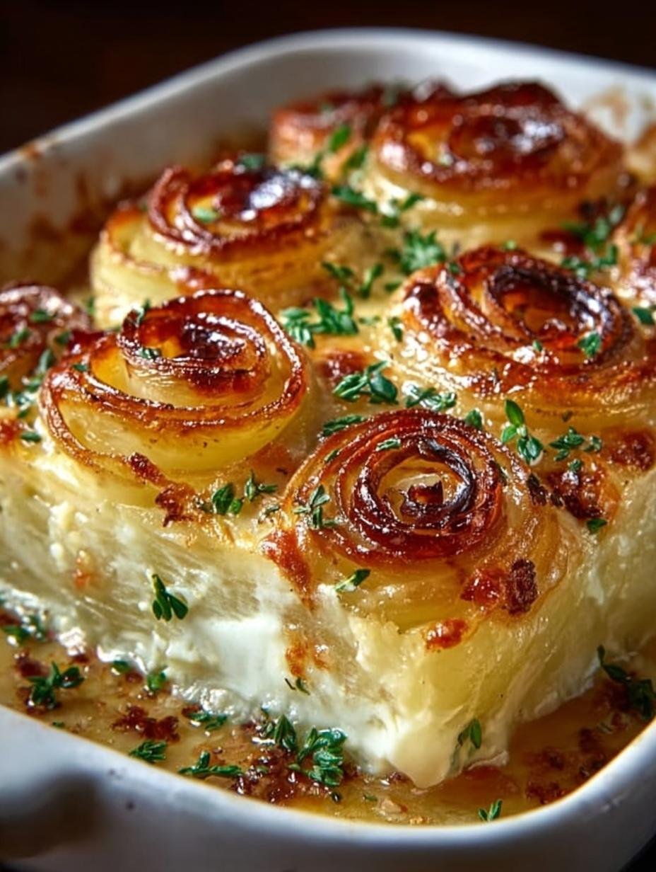 Cheesy Vidalia Onion Delight