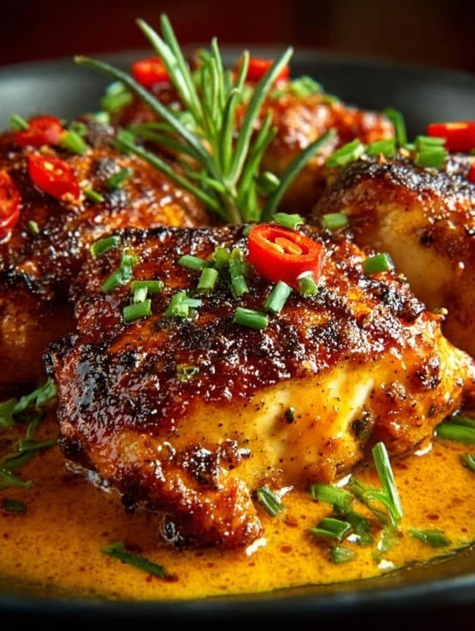 Chicken Diablo Spicy Sweet
