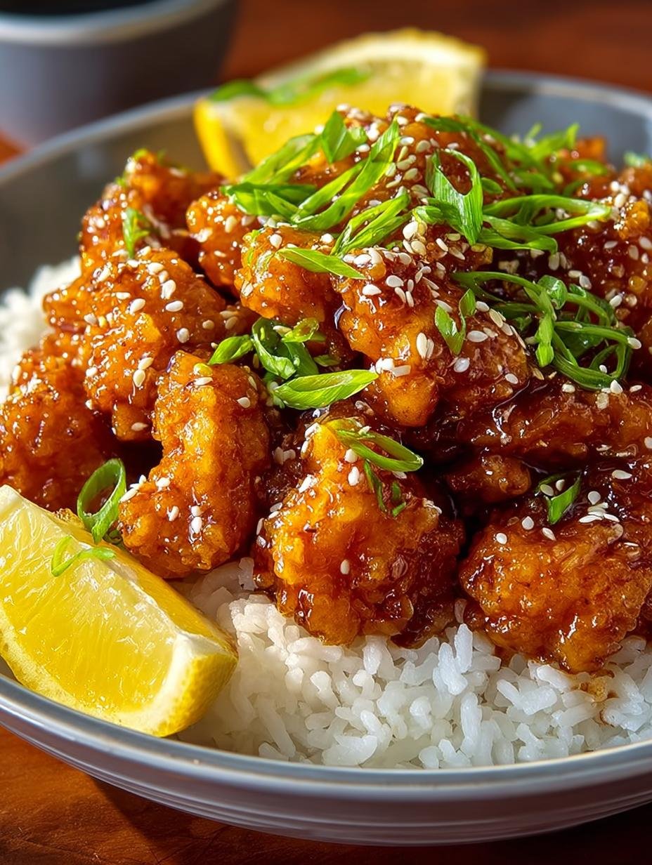 Chinese Lemon Chicken