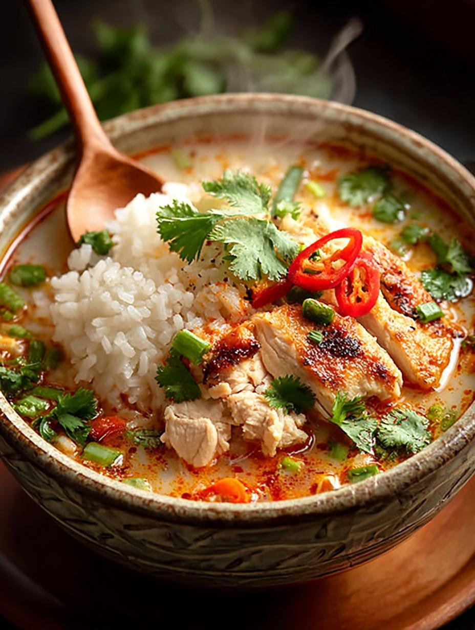 Delicious Coconut Chicken Brothy Rice for Cozy Nights – venyum