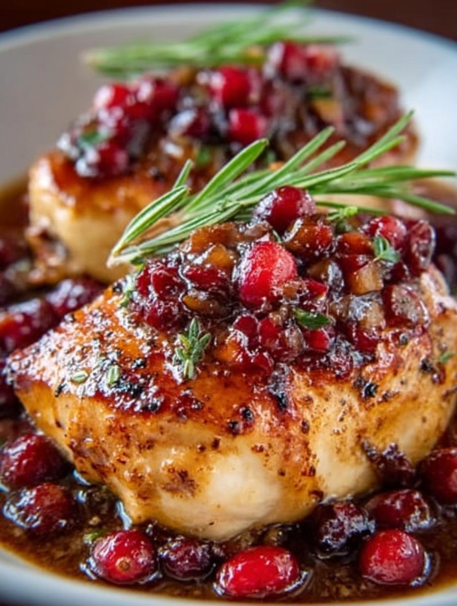 Delicious Cranberry Balsamic Chicken: 7 Steps to Perfection - Cranberry Balsamic Chicken - main visual representation
