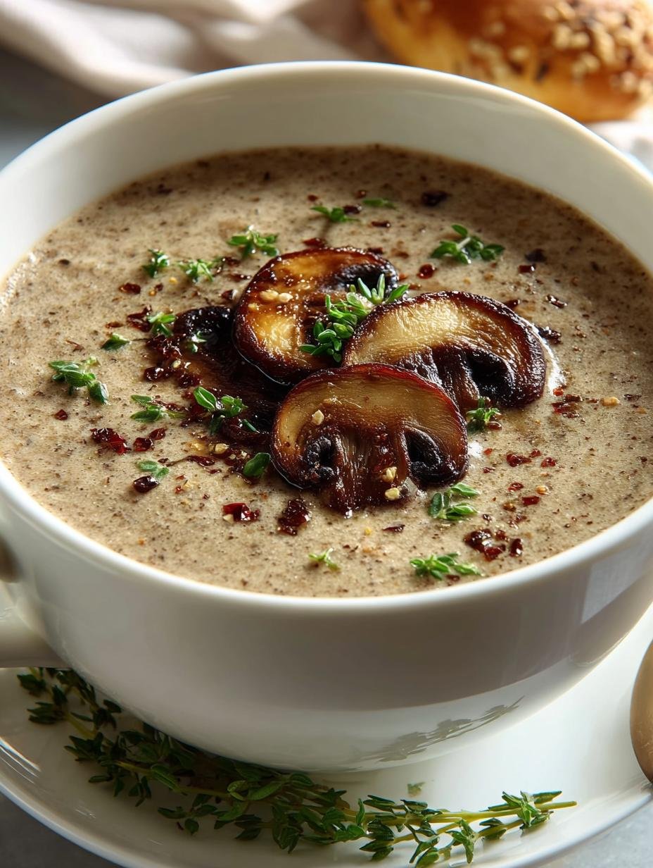 Cream Wild Mushroom Soup