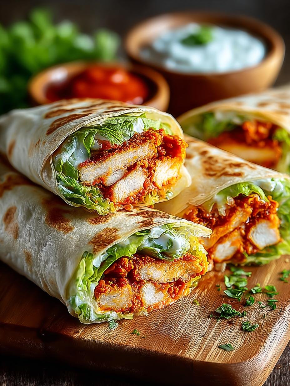 Crispy Buffalo Chicken Wraps: 5 Mouthwatering Ways to Enjoy - Crispy Buffalo Chicken Wraps - main visual representation
