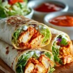Crispy Buffalo Chicken Wraps