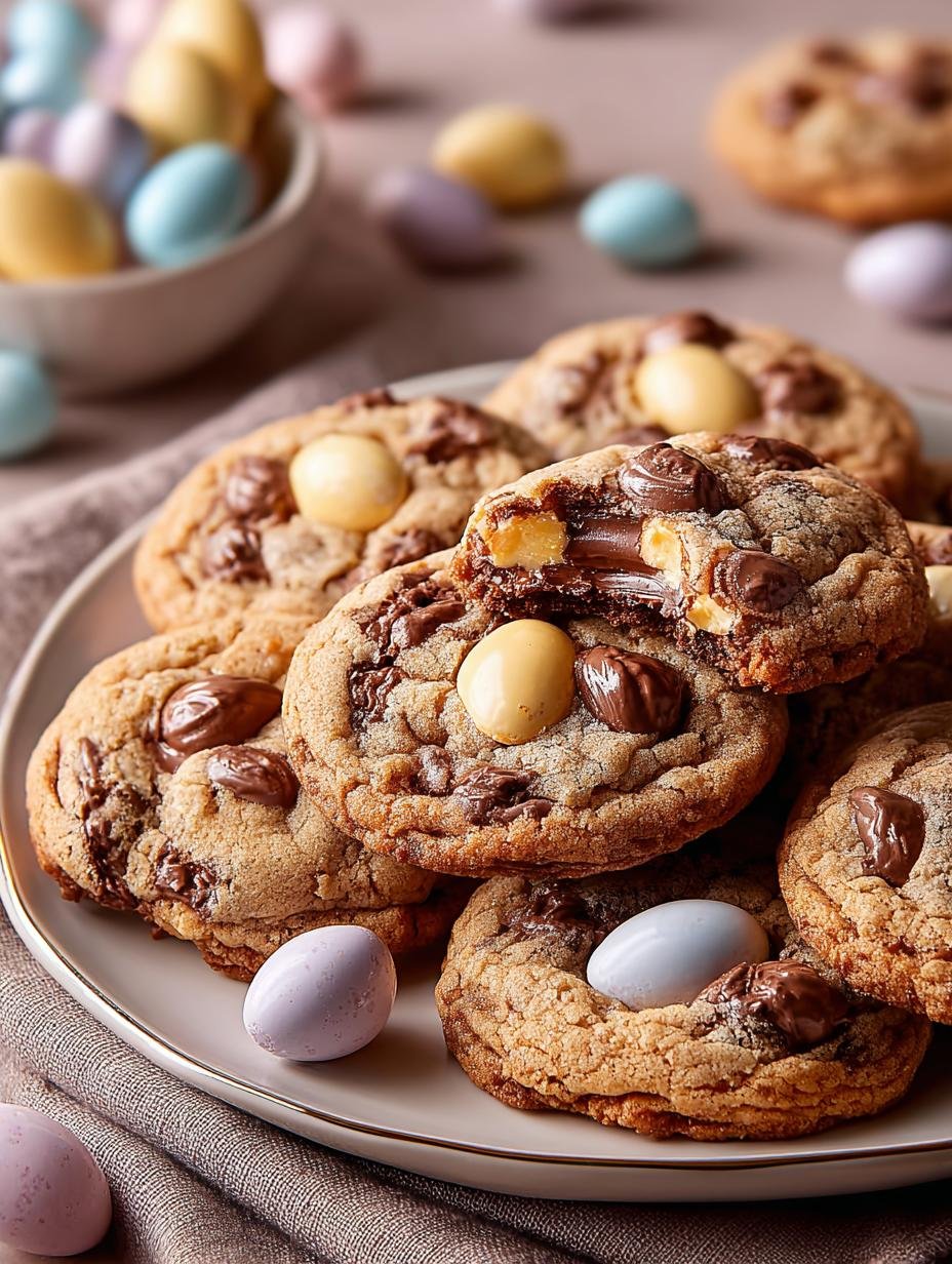 Decadent Cadbury Egg Cookies: 7 Reasons to Indulge - Decadent Cadbury Egg Cookies - additional detail