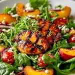 Delightful Grilled Peach Salad