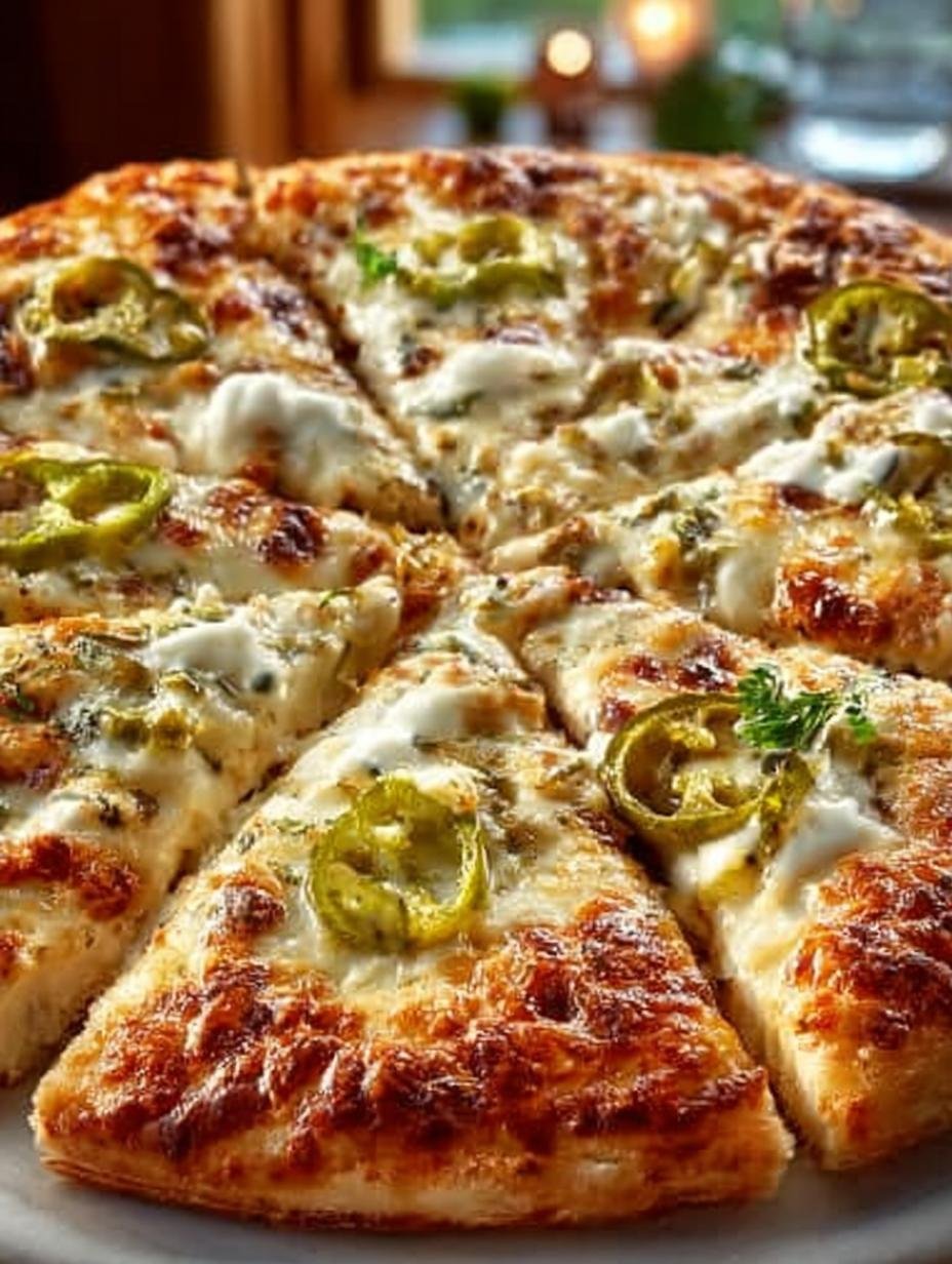Dill Pickle Pizza with White Garlic Sauce: 8 Incredible Steps - Dill Pickle Pizza with - additional detail