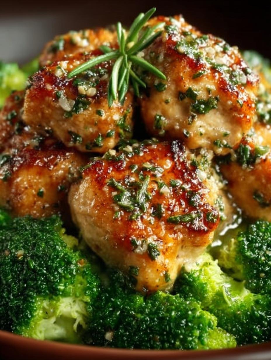 Garlic Butter Chicken Broccoli