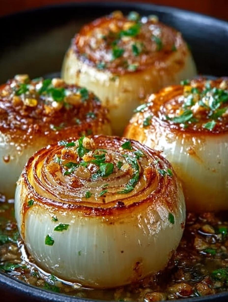 Garlic Butter Roasted Onions: 7 Reasons to Love Them - Garlic Butter Roasted Onions - additional detail