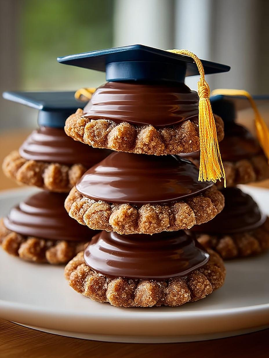 Graduation Cap Cookies Adorable Delight for Celebrations
