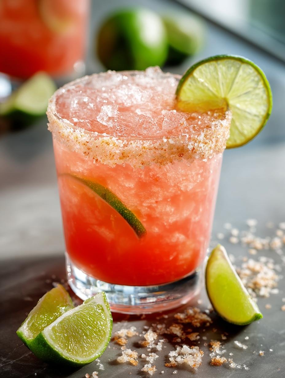 Guava Margarita Refreshing Cocktail