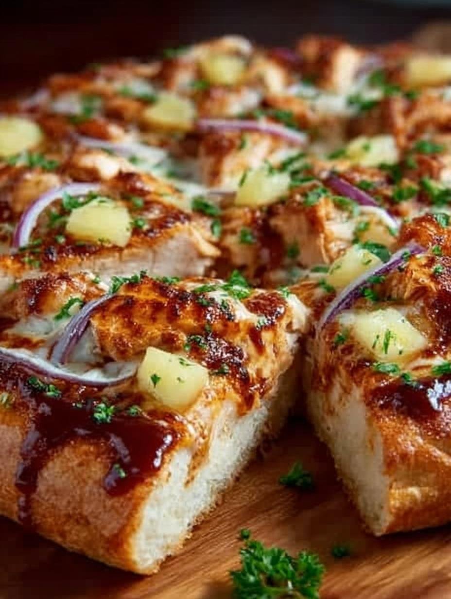 Hawaiian BBQ Chicken Pizza: 7 Sweet and Savory Secrets - Hawaiian Bbq Chicken Pizza - additional detail