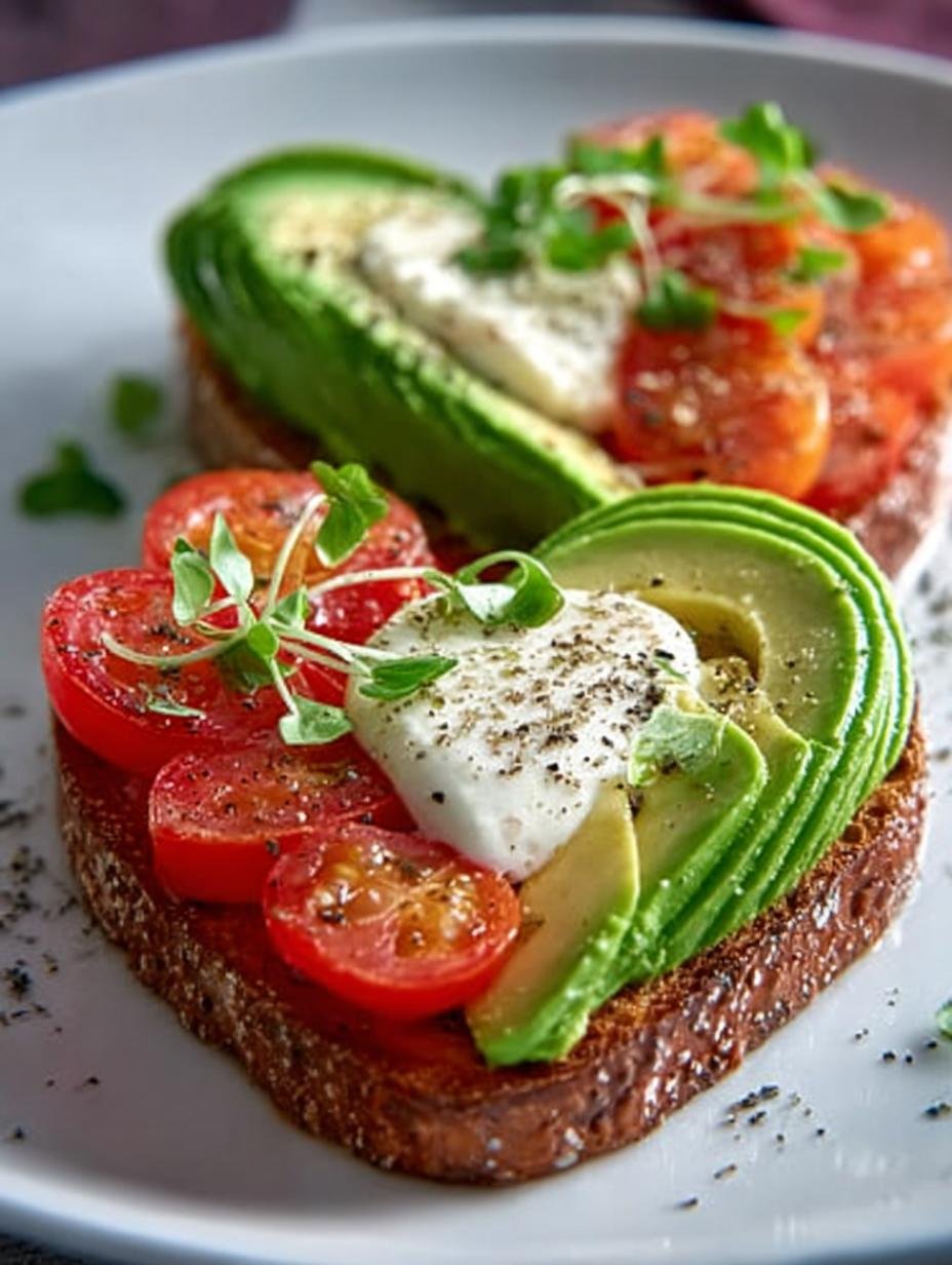 Heart Shaped Valentine Avocado Toast: 7 Delicious Ideas - Heart Shaped Valentine Avocado - additional detail