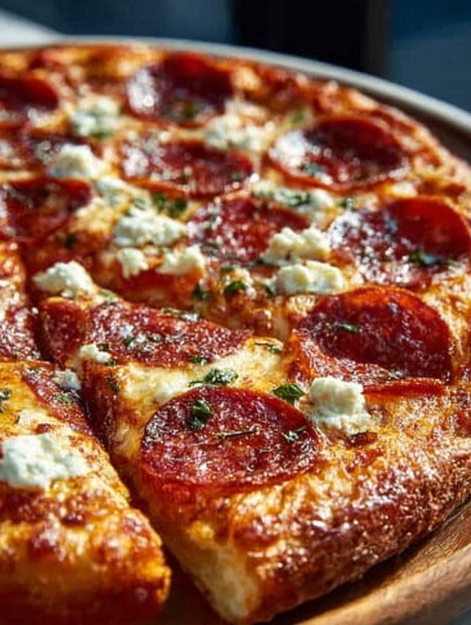 Hot Honey Pepperoni Pizza