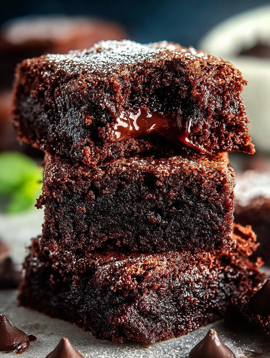 Indulge Fudgy Zucchini Brownies