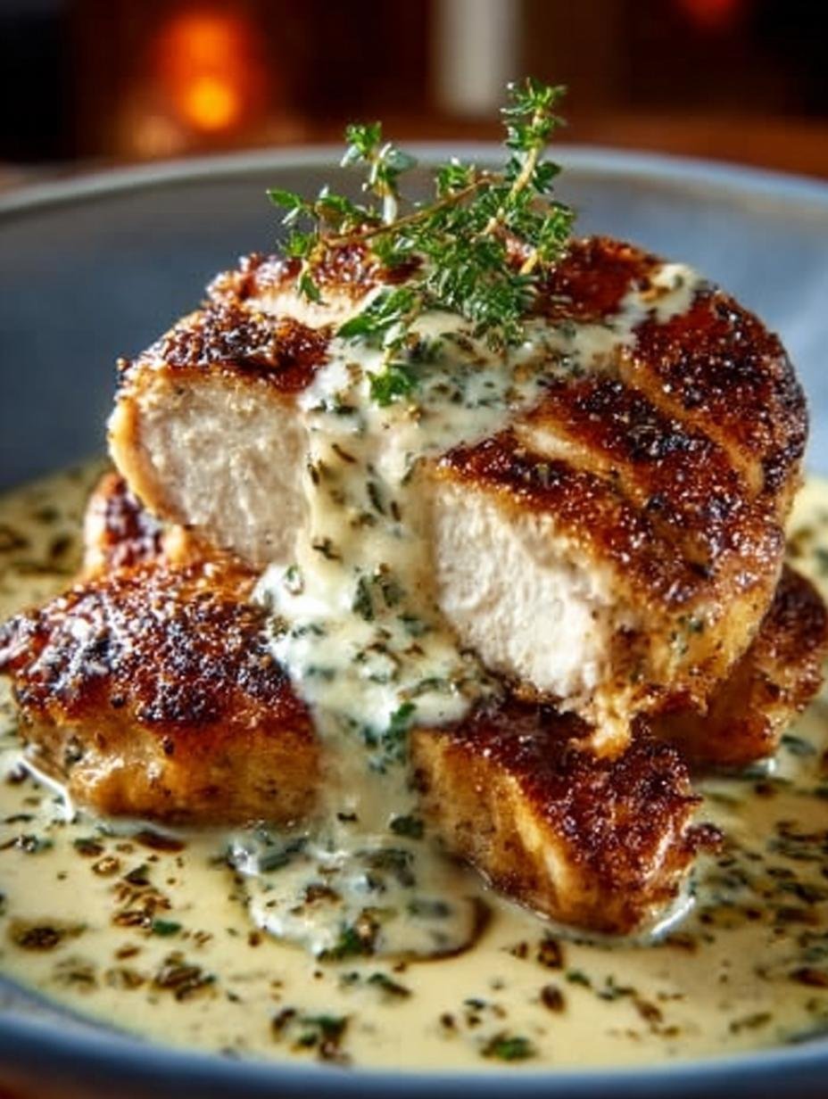 Irish Chicken Whiskey Cream