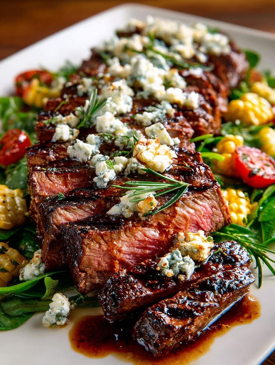 Irresistible Balsamic Steak Gorgonzola Salad Recipe - Irresistible Balsamic Steak Gorgonzola - additional detail